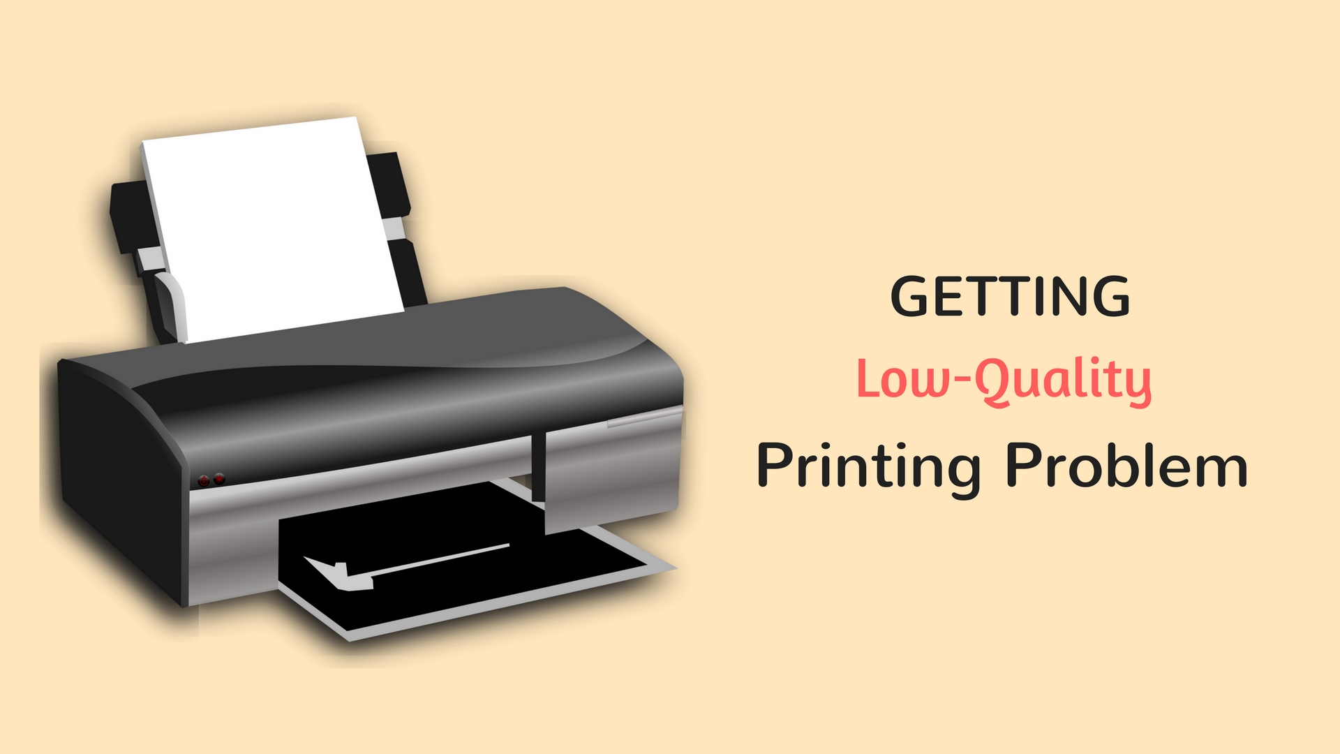 low quality printing problem in canon printer
