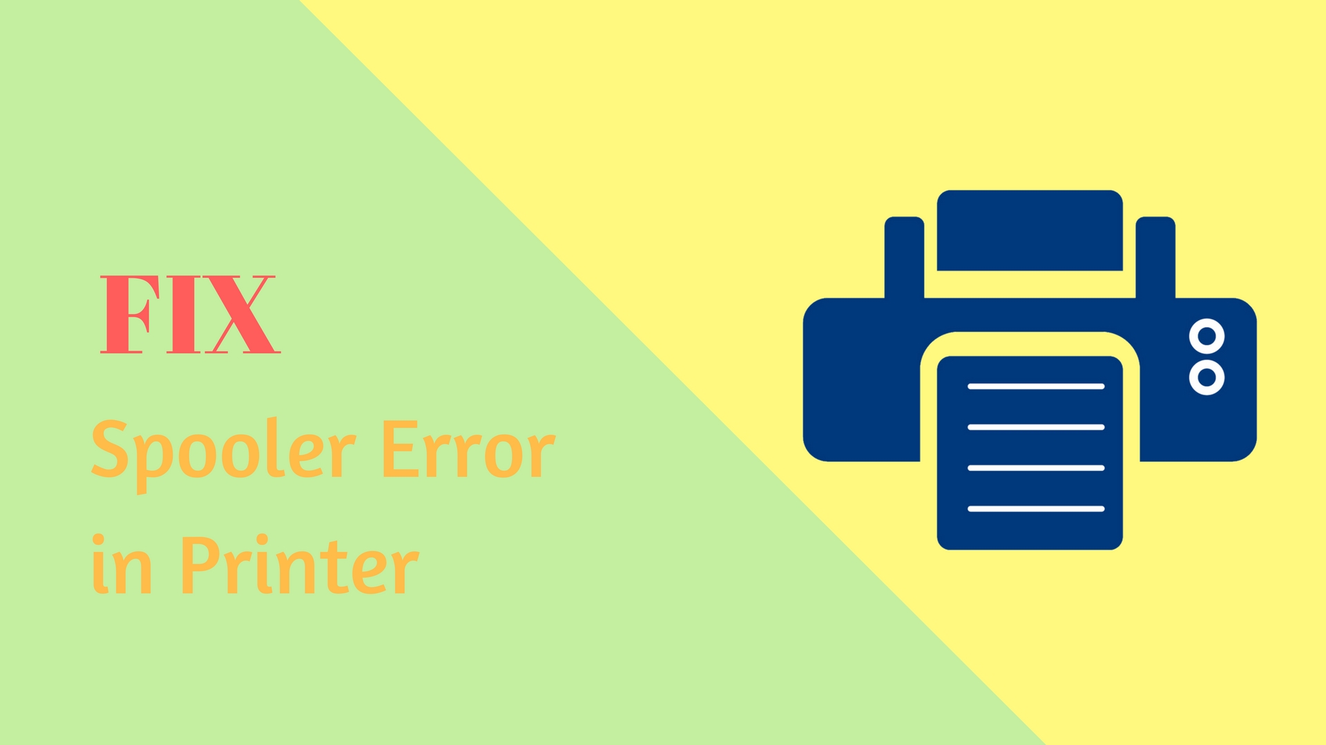 fix Spooler Error Canon Printer