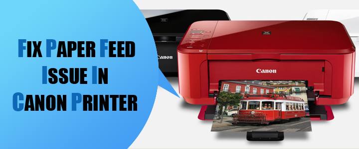 Fix Paper Feed Issue Canon Printer