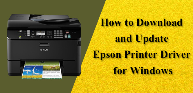 download Epson printer driver for windows