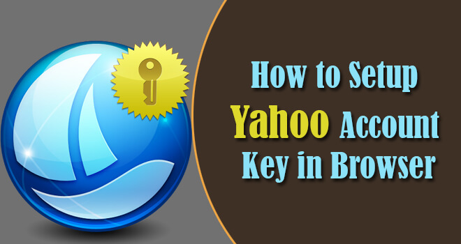 setup Yahoo account key