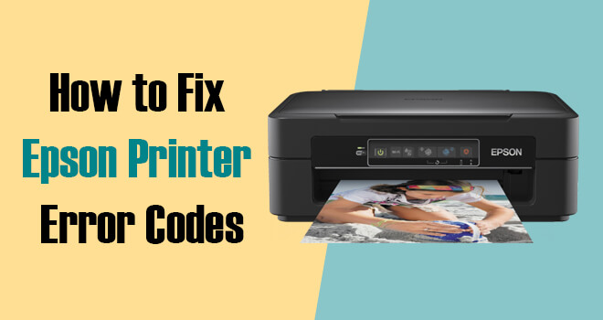 Fix Epson Printer Error Codes