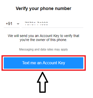 verify your mobile number,